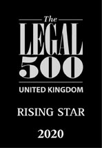 The Legal 500 - Rising Star 2020 Logo